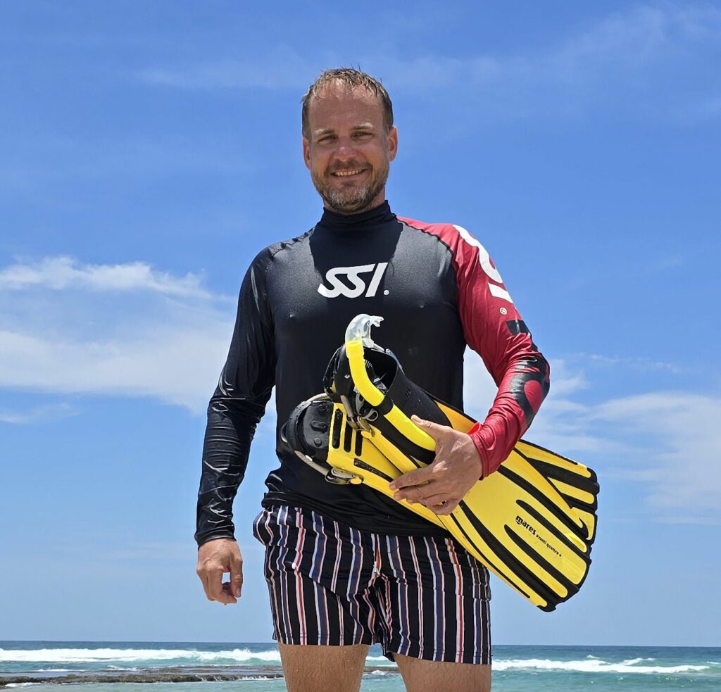 Gregor, scuba instructor