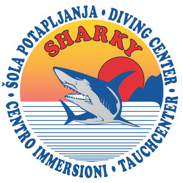 Diving Center Sharky Logo